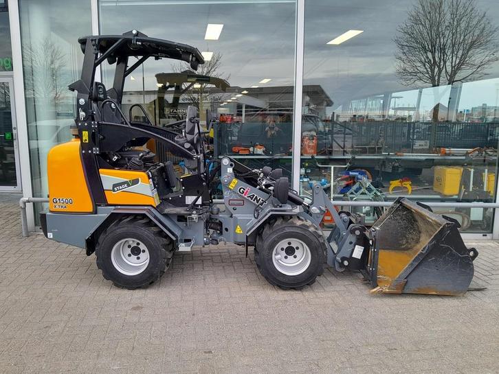 Giant G1500 X-tr 2024 70 uur!, Zakelijke goederen, Machines en Bouw | Kranen en Graafmachines, Wiellader of Shovel