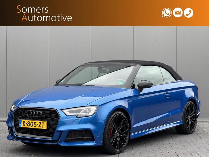 Audi A3 Cabriolet 35 TFSI CoD S Line Advance Sport | Matrix, Auto's, Audi, Bedrijf, Te koop, A3, ABS, Achteruitrijcamera, Adaptive Cruise Control