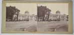 Stereofoto postspaarbank Weltevreden Batavia 1910/20's, Verzamelen, Foto's en Prenten, Gebruikt, Verzenden, Foto, Voor 1940