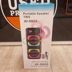 Karaoke/Party Speaker GY8801 met microfoon || Nu €49,99, Muziek en Instrumenten, Ophalen of Verzenden, Nieuw, Overige typen