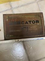 Metall Reclamebord Agentschap Mercator, Ophalen of Verzenden
