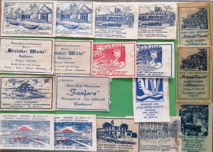 Giethoorn 7, Verzamelen, Suikerzakjes, Nederland, Verzenden