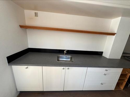 Keuken inclusief toebehoren, Huis en Inrichting, Keuken | Complete keukens, Zo goed als nieuw, Wit, Ophalen