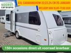 KNAUS SUDWIND WHITE EDITION 500 MOVER + VOORTENT + FRANSBED, Caravans en Kamperen, Rondzit, 7 tot 8 meter, Bedrijf, Hordeur