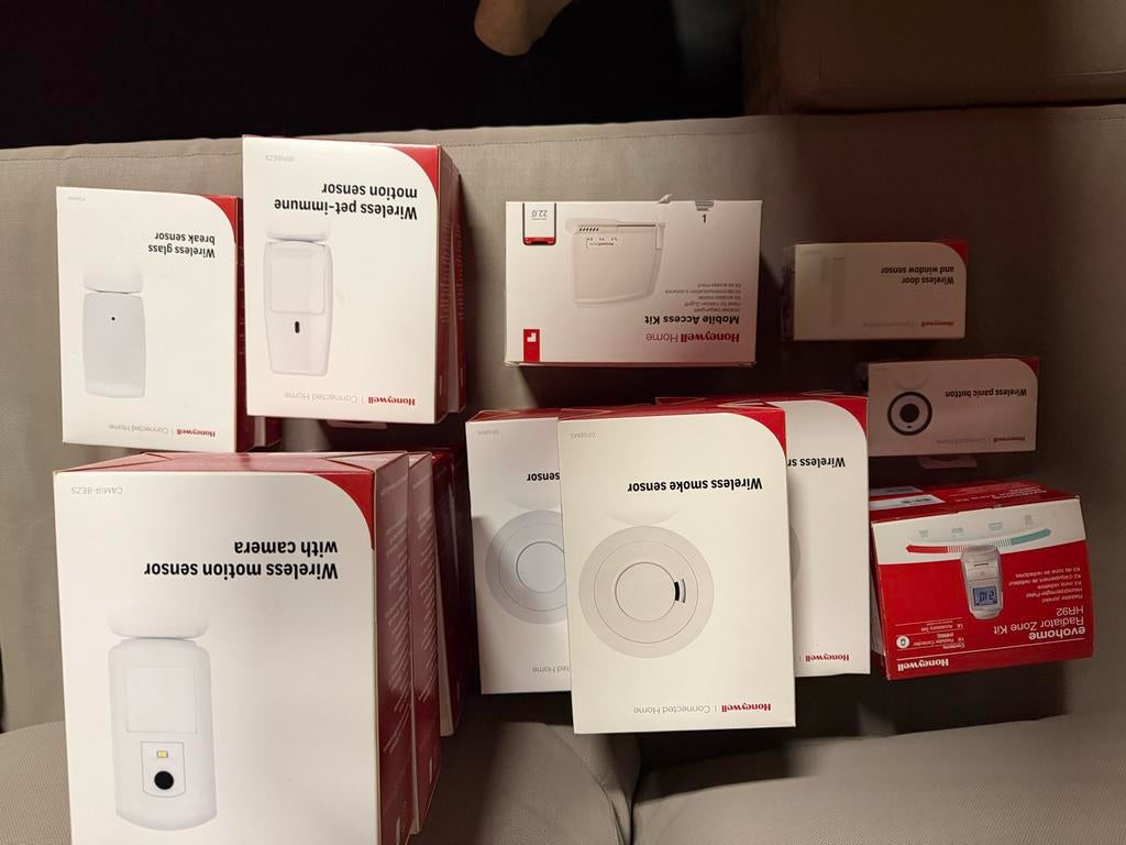 Honeywell Alarmsysteem Compleet - Nieuw & Gebruikt, Ophalen, Beweging, Nieuw, Compleet systeem
