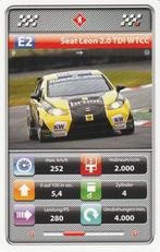 kwartetkaart Seat Leon 2.0 TDI WTCC, Ophalen of Verzenden, Zo goed als nieuw, Auto's