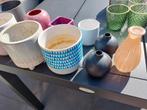 Bloempotten en Vazen - Diverse €3,-, Gebruikt, Minder dan 30 cm, Minder dan 60 cm, Ophalen of Verzenden