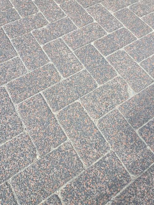 Prachtige zgan klinkers 8 cm dik antraciet rood!!, Tuin en Terras, Tegels en Klinkers, Zo goed als nieuw, Klinkers, Beton, 10 m² of meer
