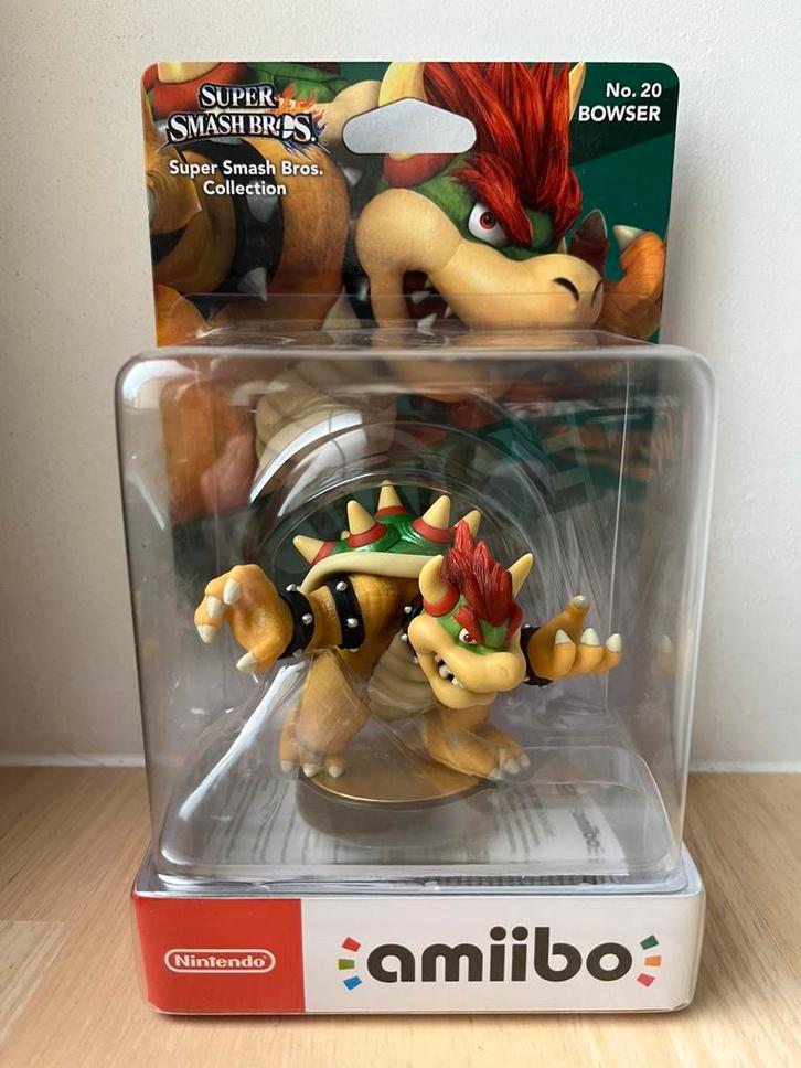 Amiibo Bowser N.20 (Super Smash Bros), Spelcomputers en Games, Games | Nintendo Switch, Nieuw, Overige genres, 1 speler, Vanaf 3 jaar