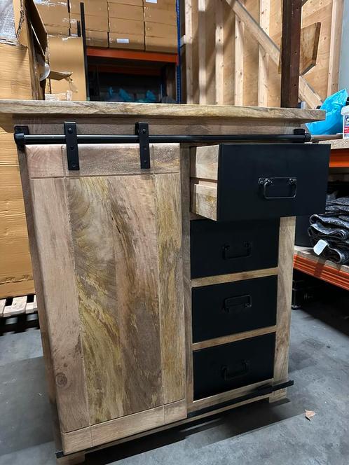 Prachtige ladekast mangohout - NIEUW, Huis en Inrichting, Kasten | Ladekasten, Nieuw, Minder dan 100 cm, 50 tot 100 cm, 25 tot 50 cm