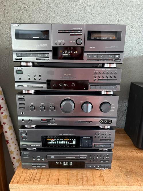 Sony LBT-D707 stereo installatie losse componenten, Audio, Tv en Foto, Stereo-sets, Zo goed als nieuw, Cassettedeck, Sony, Losse componenten