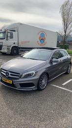 Mercedes A-Klasse A180 1.6 Panorama Amg Automaat, Auto's, Origineel Nederlands, Te koop, Zilver of Grijs, 5 stoelen