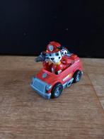 Paw Patrol Marshall met klein voertuig, Ophalen of Verzenden, Zo goed als nieuw