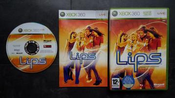 XBOX 360 - Lips - Spel Game XBOX360 - Zingen Muziek beschikbaar voor biedingen