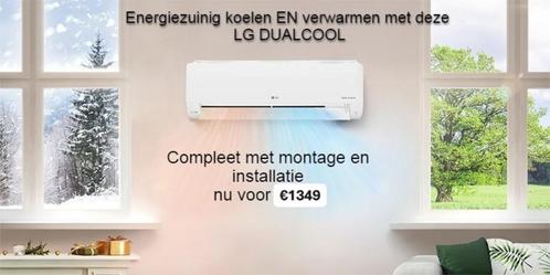 LG  Airco incl. montage, binnen 2wkn geplaatst, Witgoed en Apparatuur, Airco's, Nieuw, Wandairco, 100 m³ of groter, Koelen en Ontvochtigen