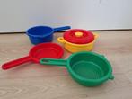 Speelgoed pannenset, Kinderen en Baby's, Ophalen of Verzenden, Gebruikt, Kunststof, Speelkeuken-accessoire