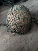 Militaire Helm met Net, Ophalen of Verzenden, Overige soorten, Overige gebieden, Helm of Baret
