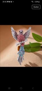 Kolibrie broche GRATIS verzending, Ophalen of Verzenden, Nieuw, Zilver, Overige materialen