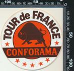 Sticker: Conforama - Tour de France, Ophalen of Verzenden, Zo goed als nieuw, Sport