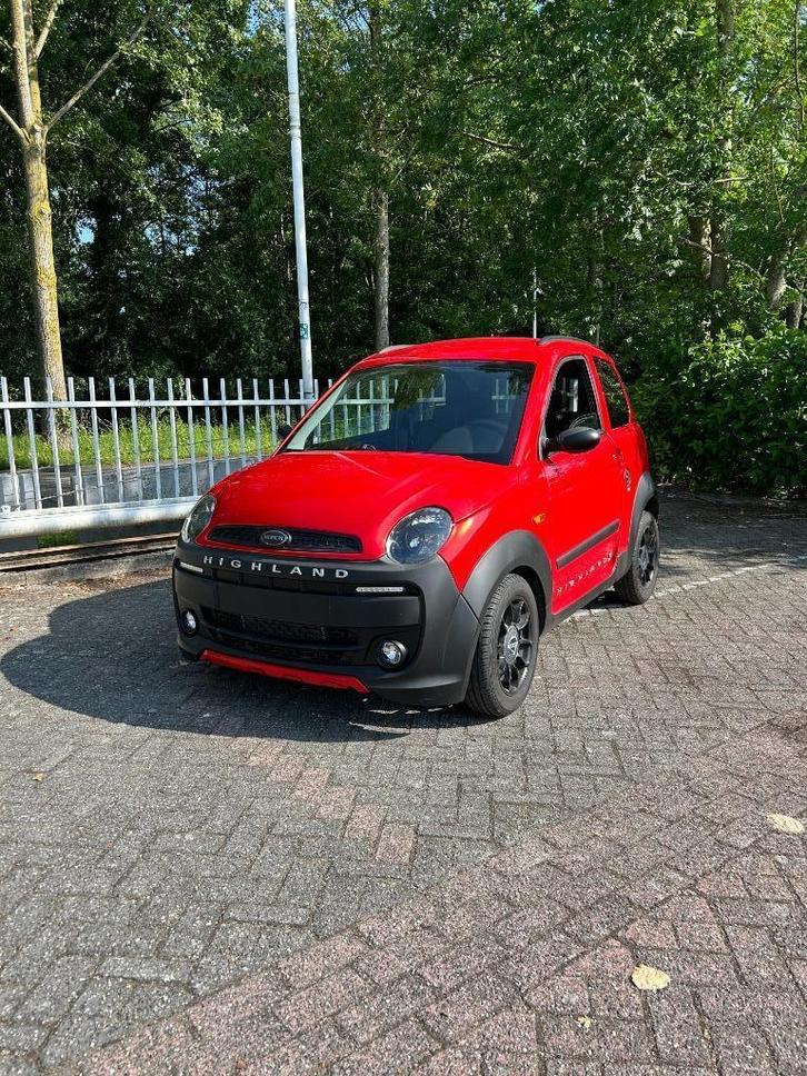 Microcar MGo Highland met airco, Diversen, Brommobielen en Scootmobielen, Zo goed als nieuw, Overige merken, 46 km of meer, 16 km/u of meer