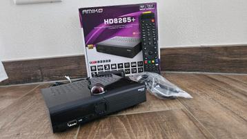 Amiko HD8265+ DVB-S2/T2/C Full HD SAT Receiver. WiFi beschikbaar voor biedingen