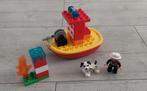 Duplo Brandweer Boot., Kinderen en Baby's, Speelgoed | Duplo en Lego, Ophalen of Verzenden, Zo goed als nieuw, Duplo