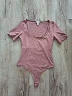 Prachtige oudroze body top, body shirt roze van H&M, maat S., H&M, H&M, Onbekend, Ophalen of Verzenden