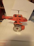 blikken helicopter uit ( derde wereld land )  oranje, Antiek en Kunst, Curiosa en Brocante, Ophalen of Verzenden