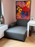 Chaise longue/ long chair  Montel antraciet, Ophalen, Gebruikt, Eenpersoons