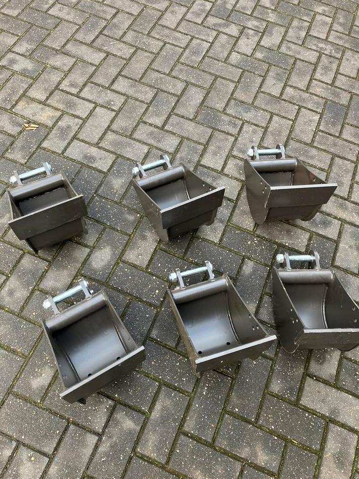 Sleuvenbak banaanbak minigraver minikraan kraan, Zakelijke goederen, Agrarisch | Werktuigen, Overige, Grondbewerking, Ophalen of Verzenden