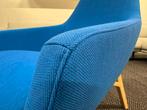 Nieuw Montis Enzo Fauteuil blauw stof Design stoel hout, Huis en Inrichting, Fauteuils, Nieuw, Ophalen of Verzenden, Montis, Stof