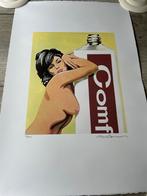 Mel Ramos - Crème Miss Comfort Litho, Antiek en Kunst, Kunst | Litho's en Zeefdrukken, Ophalen of Verzenden