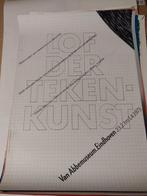 Lof der Tekenkunst in Stedelijk van Abbemuseum Jan van Toorn, Ophalen of Verzenden, Zo goed als nieuw, Rechthoekig Staand