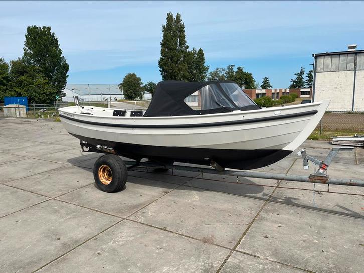 Stalen sloep in prijs verlaagd!!!, Watersport en Boten, Sloepen, Gebruikt, 10 tot 30 pk, 6 meter of meer, Binnenboordmotor, Diesel