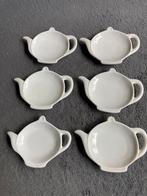 6x VINTAGE THEETIPS / THEEZAKJES SCHOTELTJES / THEETIPS, Antiek en Kunst, Ophalen of Verzenden