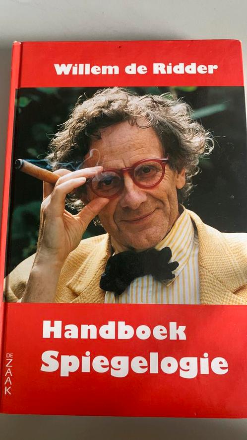 W. de Ridder - Handboek spiegelogie, Boeken, Esoterie en Spiritualiteit, Gelezen, Overige onderwerpen, Ophalen of Verzenden