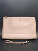 Montblanc Meisterstück Lederen Pouch, Sieraden, Tassen en Uiterlijk, Tassen | Reistassen en Weekendtassen, 30 cm of meer, Beige