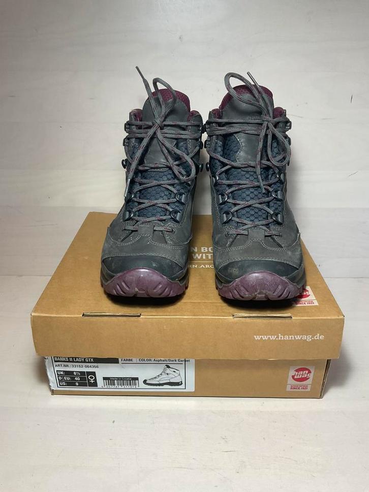 Hanwag Banks II Lady GTX maat 40 in zeer goede staat, Sport en Fitness, Bergsport en Wandelen, Zo goed als nieuw, Schoenen, Ophalen of Verzenden