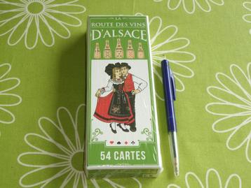 Nieuw in seal: Speelkaarten Route des Vins D'Alsace beschikbaar voor biedingen
