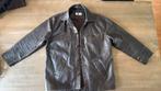 Vintage leren jas. Twin life. Jaren 70 stijl., Kleding | Heren, Zwart, Maat 56/58 (XL), Ophalen of Verzenden, Zo goed als nieuw