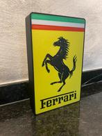 Ferrari led lichtbak reclamebord, Ophalen of Verzenden, Lichtbak of (neon) lamp