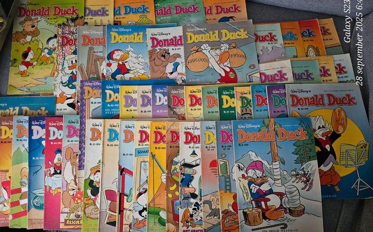 Donald Duck Collectie - Jaren 1991, Boeken, Stripboeken, Gelezen, Meerdere stripboeken, Ophalen of Verzenden