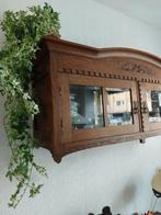 Leuk eiken vitrinekastje voor keuken of kamer, zonder inhoud, Huis en Inrichting, Kasten | Vitrinekasten, Ophalen, 50 tot 100 cm