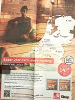 30 WELLNESS ZEGELS, DUS KORTING VOOR 7 PERSONEN., Tickets en Kaartjes, Kortingen en Cadeaubonnen, Drie personen of meer, Kortingsbon