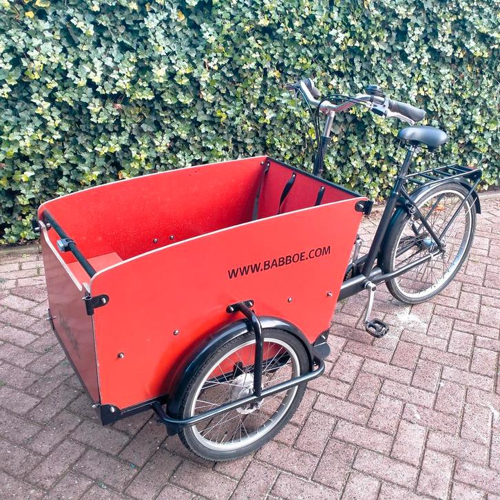 Babboe Bakfiets - Ideaal voor het gezin!, Fietsen en Brommers, Fietsen | Bakfietsen, Gebruikt, 4 kinderen of meer, Ophalen
