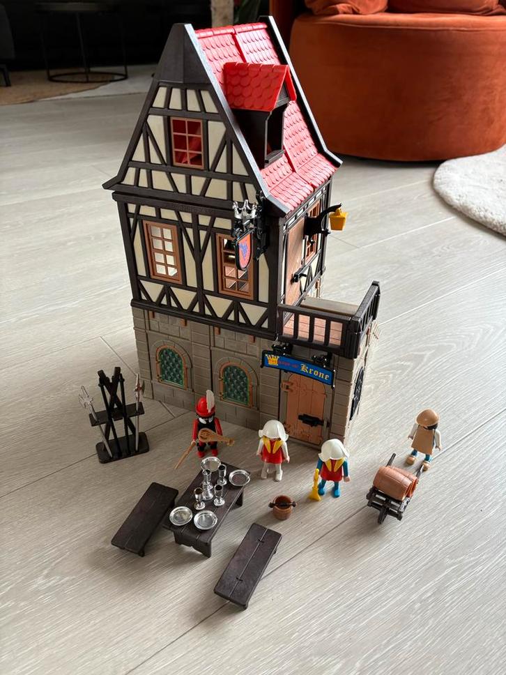 Playmobil 3448 Ridder Herberg - vintage en compleet!, Kinderen en Baby's, Speelgoed | Playmobil, Zo goed als nieuw, Complete set