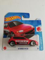 Hot Wheels '92 HONDA CIVIC EG. ROOD. NIEUW., Nieuw, Ophalen of Verzenden, Auto