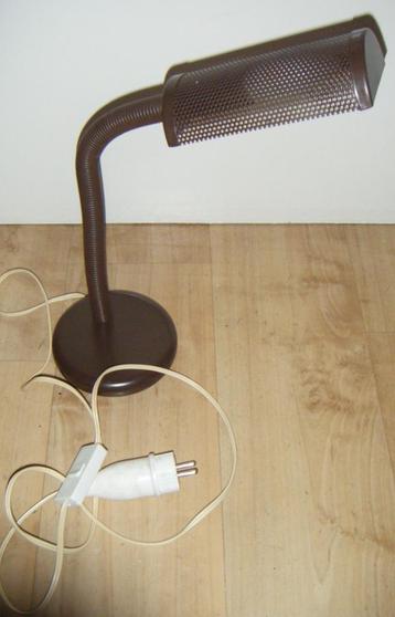 Industriële vintage bureaulamp,gooseneck,jr'70,design,spot beschikbaar voor biedingen