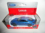 Welly - Lexus RC F (blauw) 1:36, Ophalen of Verzenden, Nieuw, Auto