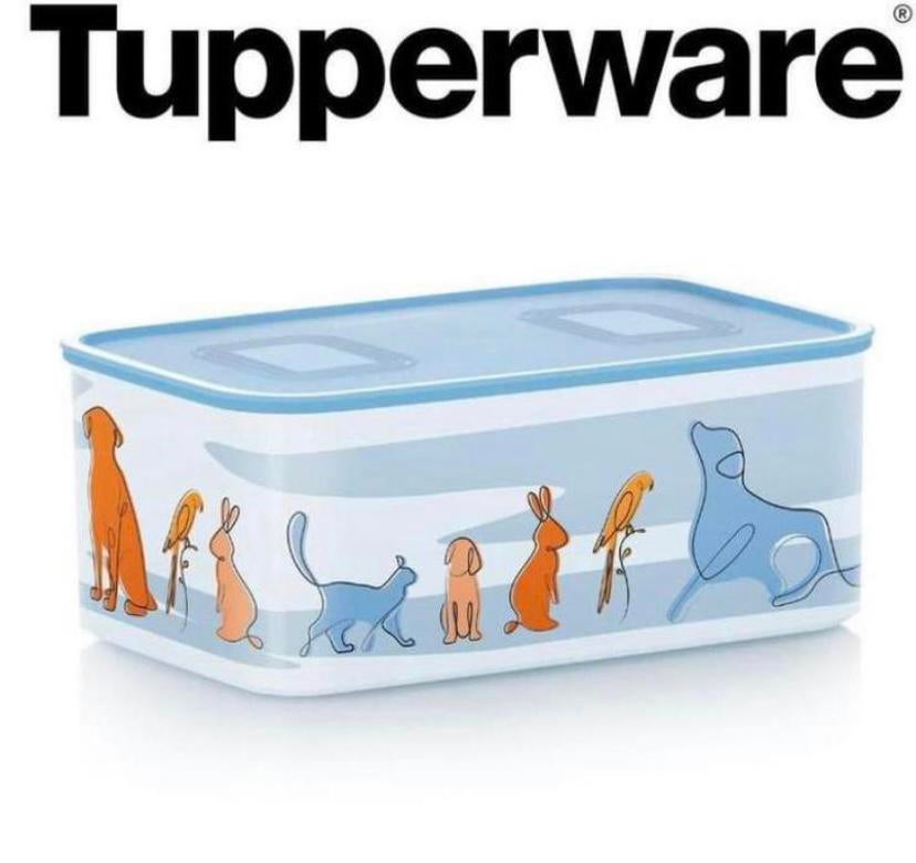 Tupperware VoorraadBus / Trommel  # 2,9 en 4,6 liter, Ophalen of Verzenden, Nieuw, Bus of Trommel